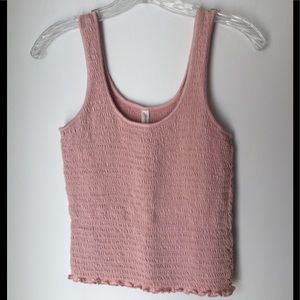 Sabrina Carpenter by Aeropostale pink tank size M